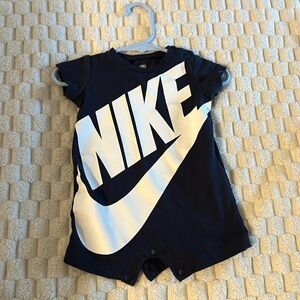 Navy Blue Nike Romper 3months